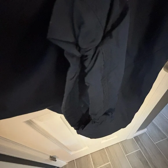 Lululemon women’s navy track/jogger pant with White Accents - Picture 3 of 4